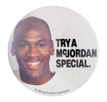 Try a McJordan Special Chicago Button Museum