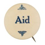 Aid In Blue  Club Button Museum