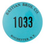 Bastian Brothers Company 1033 Advertising Button Museum