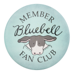 Bluebell Fan Club Club Button Museum