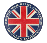 British War Relief Association  Club Button Museum