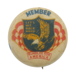 Bundles for America Member Club Button Museum