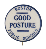 Good Posture Club Button Museum