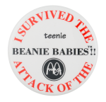 I Survived Teenie Beanie Babies Club Button Museum