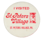 I Visited St. Peters Village Club Button Museum