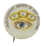  Independent Order Of Odd Fellows Club Button Museum