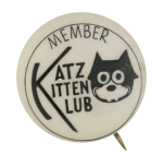 Katz Kitten Klub Club Button Museum