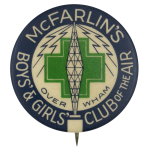 McFarlins Boys and Girls Club Club Button Museum