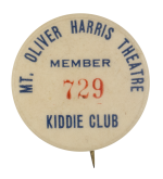 Mt. Oliver Harris Theater Club Button Museum