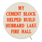My Cement Block Club Button Museum