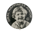 Oral Happiness Junior Club Busy Beaver Button Museum