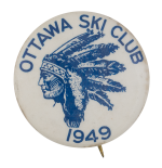 Ottawa Ski Club Club Button Museum