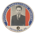 Pottstown Manufacturing Company Club Button Museum