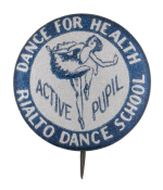 Rialto Dance School Club Button Museum