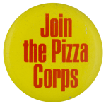 The Pizza Corps Club Button Museum
