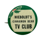 Wieboldt's Cinnamon Bear TV Club Club Busy Beaver Button Museum