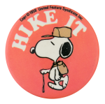 Snoopy Hike It Entertainment Busy Beaver Button Museum