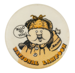 B.K. Taylor National Lampoon Entertainment Busy Beaver Button Museum