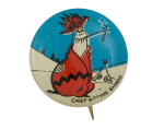 Chief Sitting Shmoo Entertainment Busy Beaver Button Museum