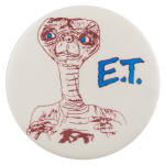 E.T. Illustration Entertainment Busy Beaver Button Museum