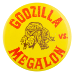 Godzilla vs Megalon Entertainment Busy Beaver Button Museum
