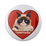 Grumpy Cat Forever Entertainment Busy Beaver Button Museum