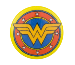 Wonder Woman Symbol Entertainment Busy Beaver Button Museum
