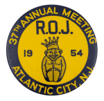 37th Annual Meeting R.O.J. Event Button Museum