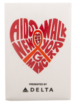 Aids Walk New York Delta Event Busy Beaver Button Museum