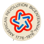 American Revolution Bicentennial Event Button Museum