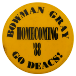Bowman Gray Homecoming Event Busy Beaver Button Museum