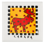Canada Moose Event Button Museum