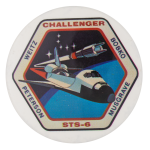 Challenger 6 Events Button Museum