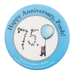 Happy Anniversary Pooh Events Button Museum