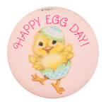 Happy Egg Day Events Button Museum