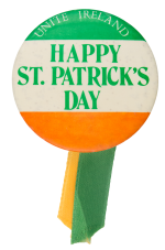 Happy St. Patrick's Day Event Button Museum