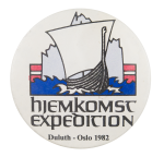 Hjemkomst Expedition Event Button Museum