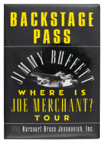 Jimmy Buffet Backstage Pass Event Button Museum