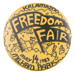 Kalamazoo Freedom Fair Event Button Museum