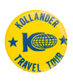 Kollander Travel Tour Event Button Museum