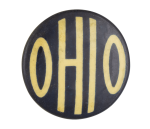Ohio Blue button Event Button Museum
