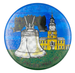 Philadelphia Pennsylvania Liberty Bell Event Button Museum