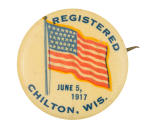 Registered 1917 Event Button Museum
