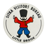 Sitka Visitors Bureau Little Drook Event Button Museum