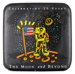 The Moon and Beyond Event Button Museum