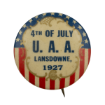 U. A. A. 4th of July Event Busy Beaver Button Museum