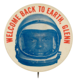 Welcome Back To Earth Events Button Museum