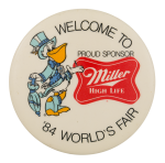 Welcome to '84 World's Fair Event Button Museum