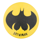 Batwoman Humorous Button Museum