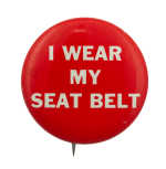 I Wear My Seatbelt Ice Breakers Busy Beaver Button Museum